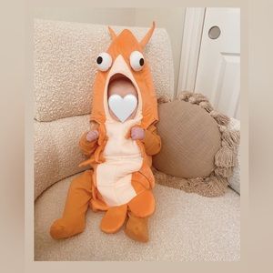 Baby 0-3 month shrimp costume